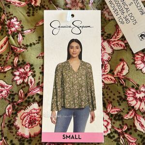 NEW Jessica Simpson Boho Top